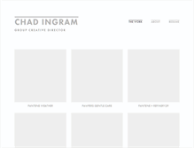 Tablet Screenshot of chadingram.com